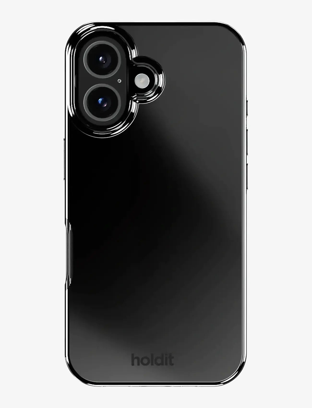 Holdit - Mirror Case iPhone 16 Magsafe Compatible - mobilskal - black - 0