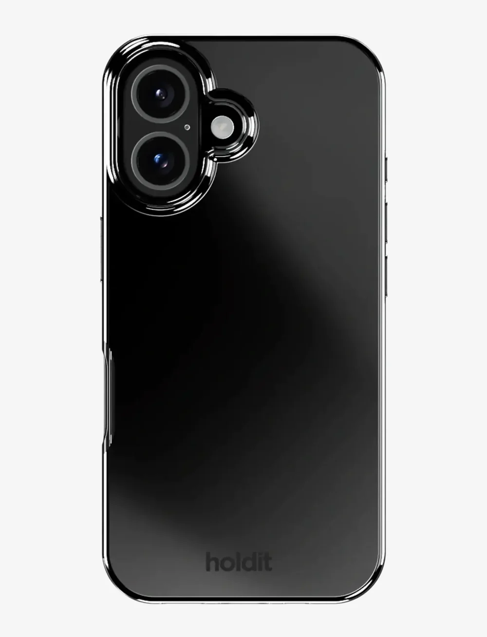 Holdit - Mirror Case iPhone 16 Magsafe Compatible - mobilskal - black - 0