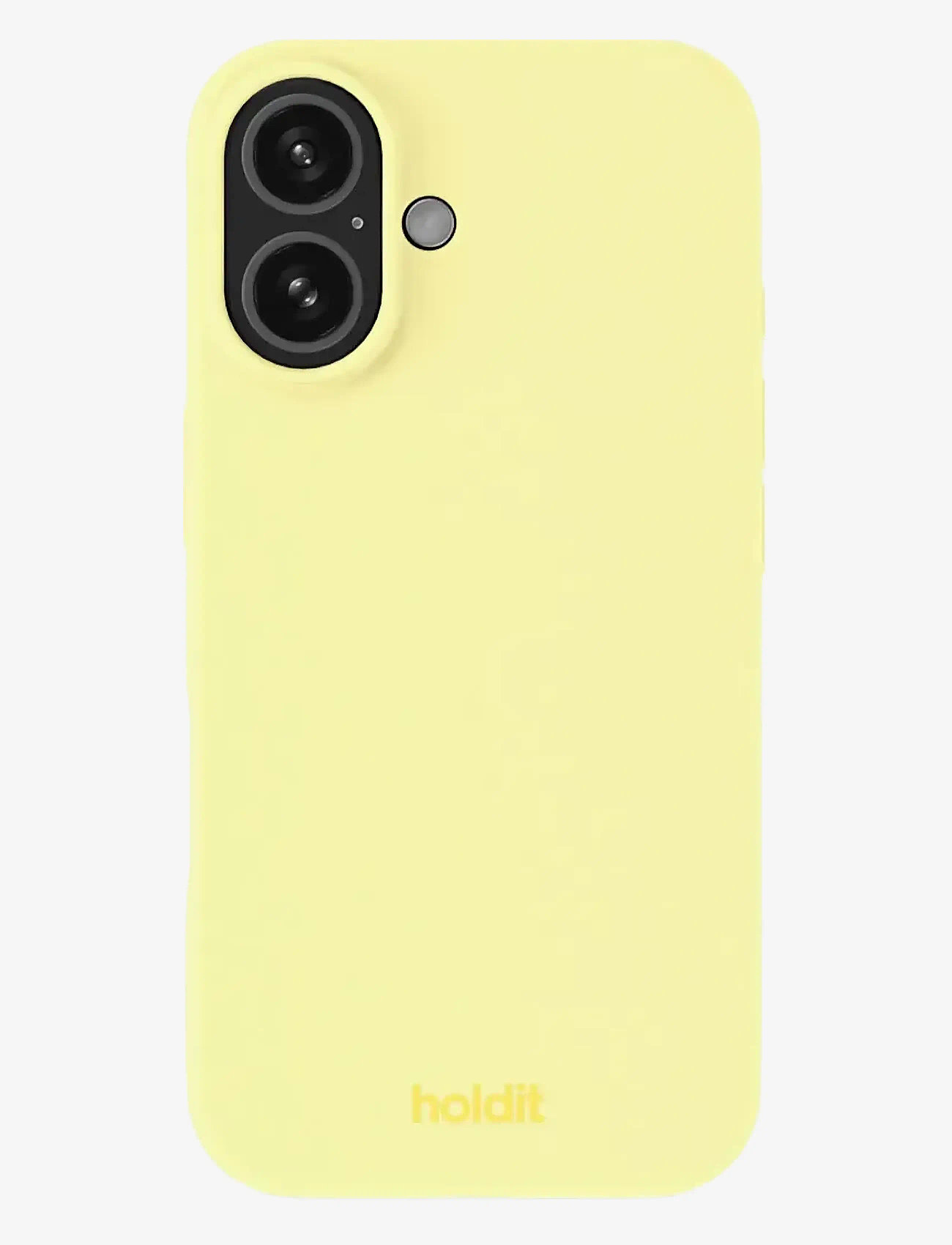 Holdit - Silicone Case iPhone 16 - lemonade - 1