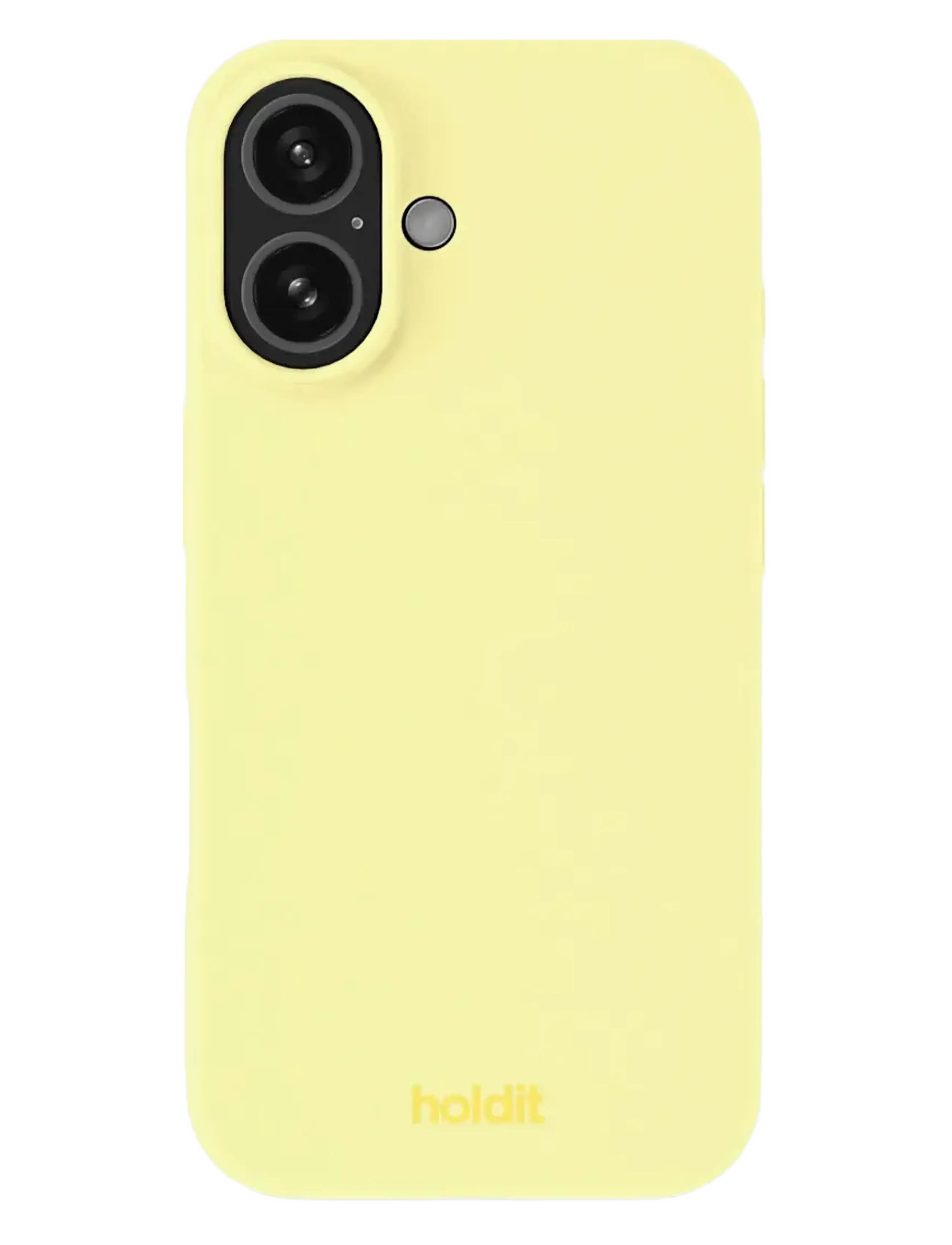 Holdit - Silicone Case iPhone 16 - lemonade - 1