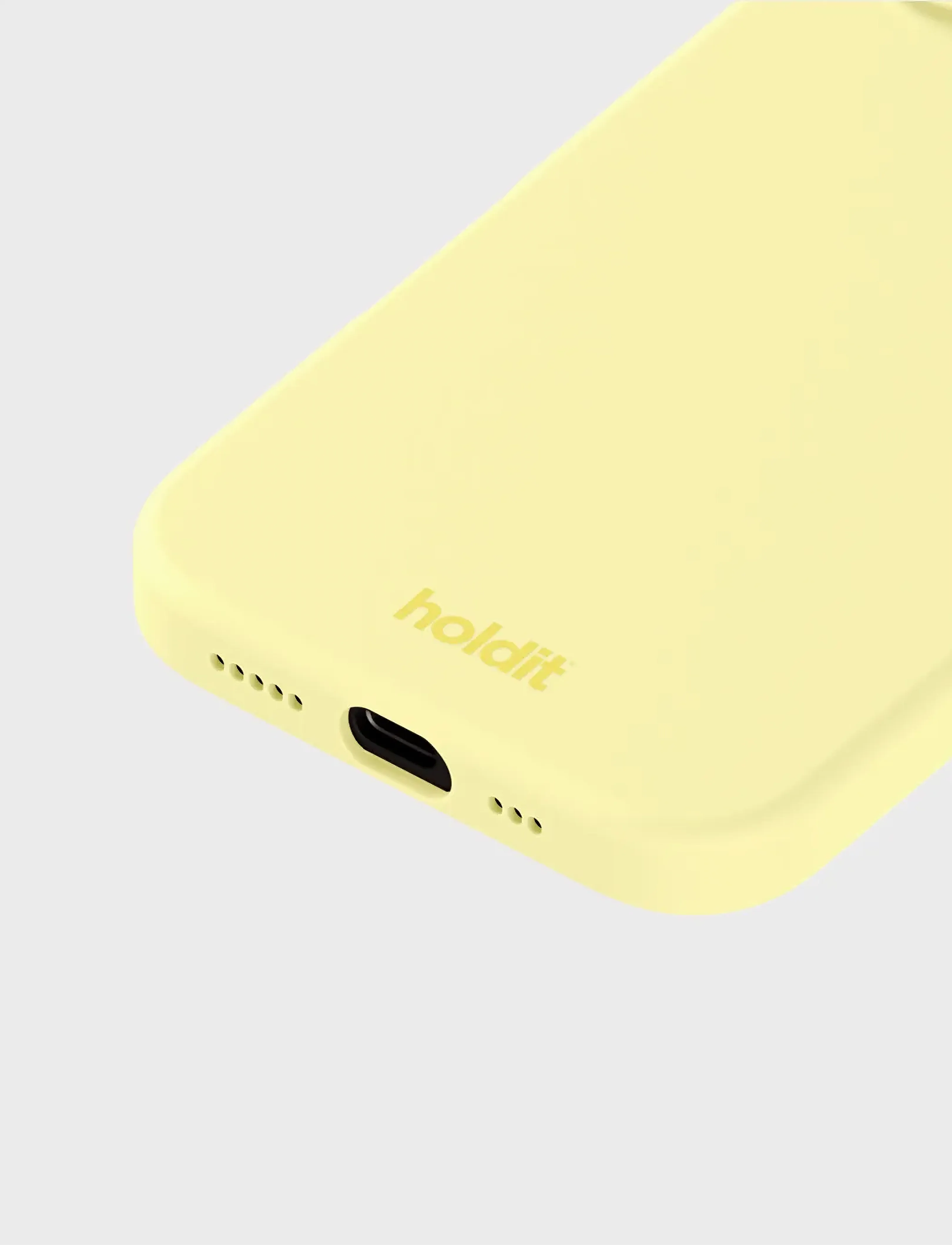 Holdit - Silicone Case iPhone 16 - lemonade - 0