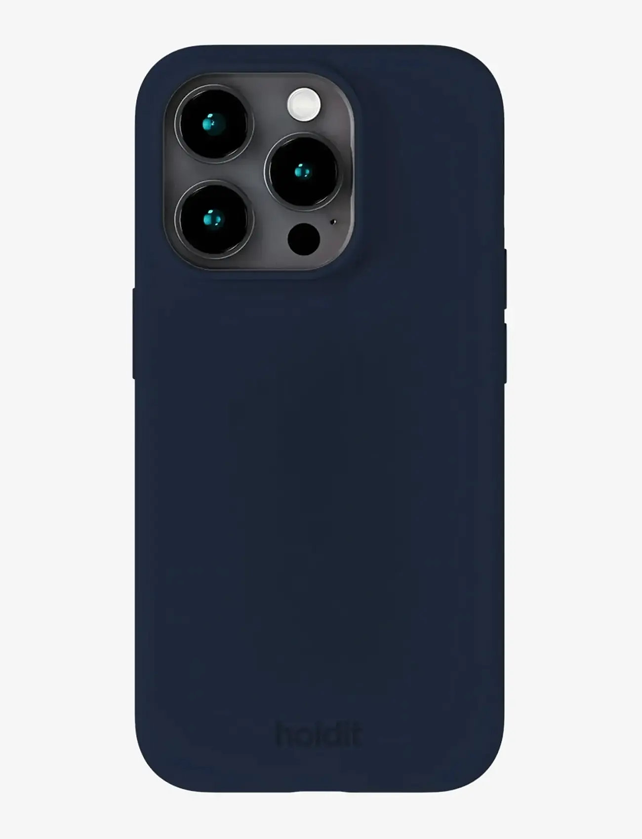Holdit - Silicone Case iPhone 15 Pro - mobilcovers - midnight blue - 0