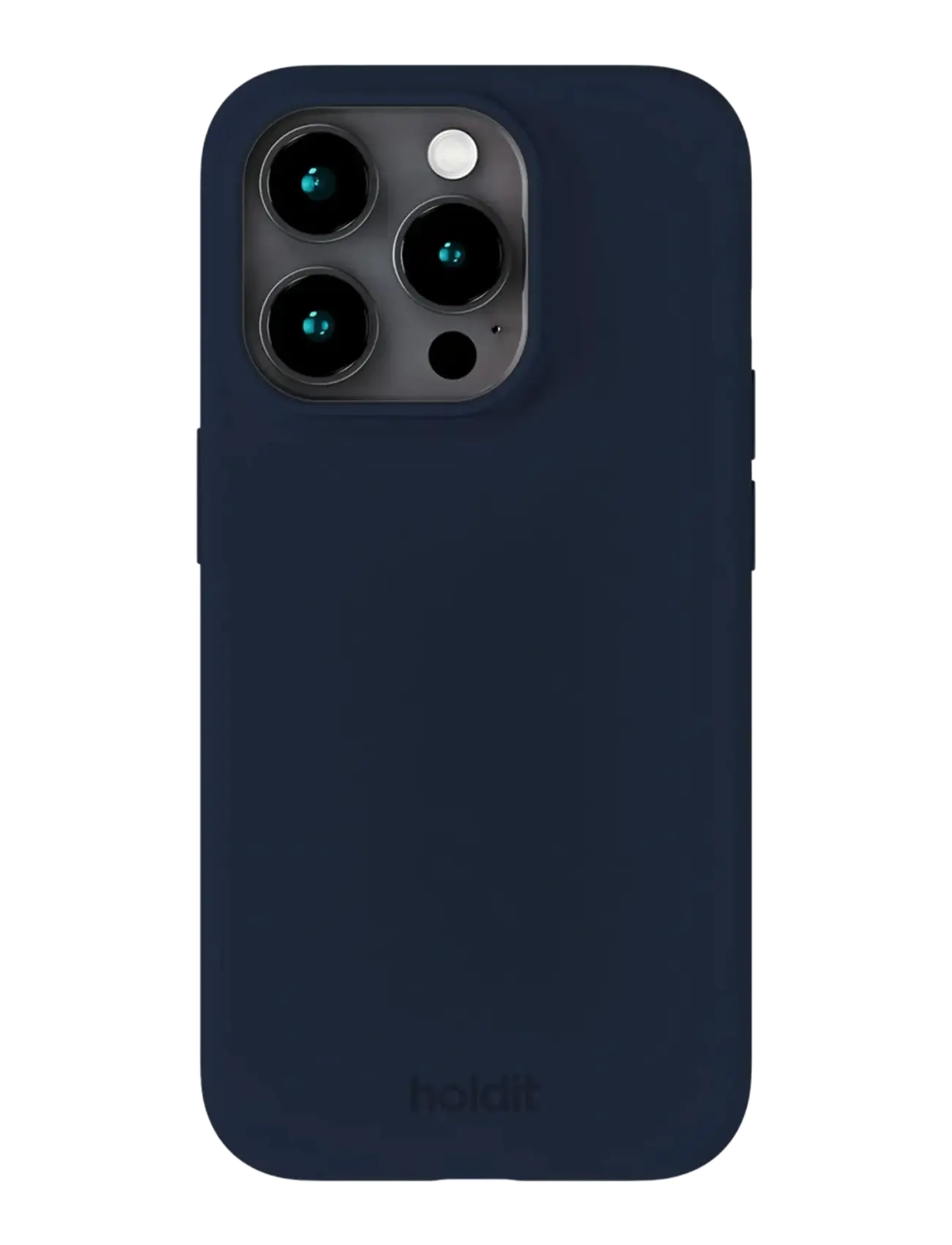 Holdit Silicone Case iPhone 15 - Winter deals - MIDNIGHT BLUE / navy