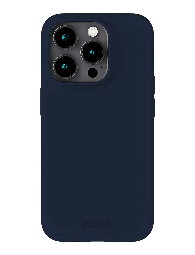 Holdit - Silicone Case iPhone 15 Pro - handycover - midnight blue - 0