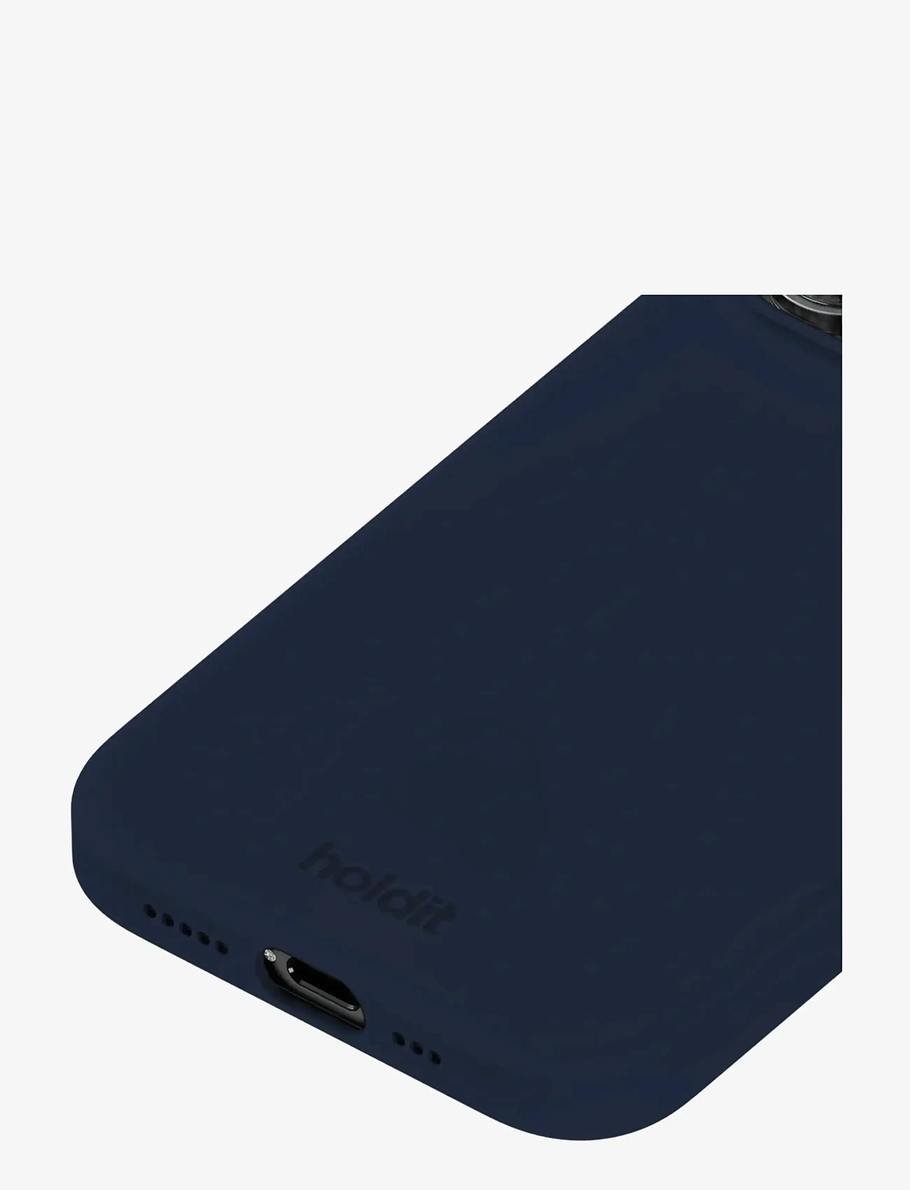 Holdit - Silicone Case iPhone 15 Pro - mobilcovers - midnight blue - 2