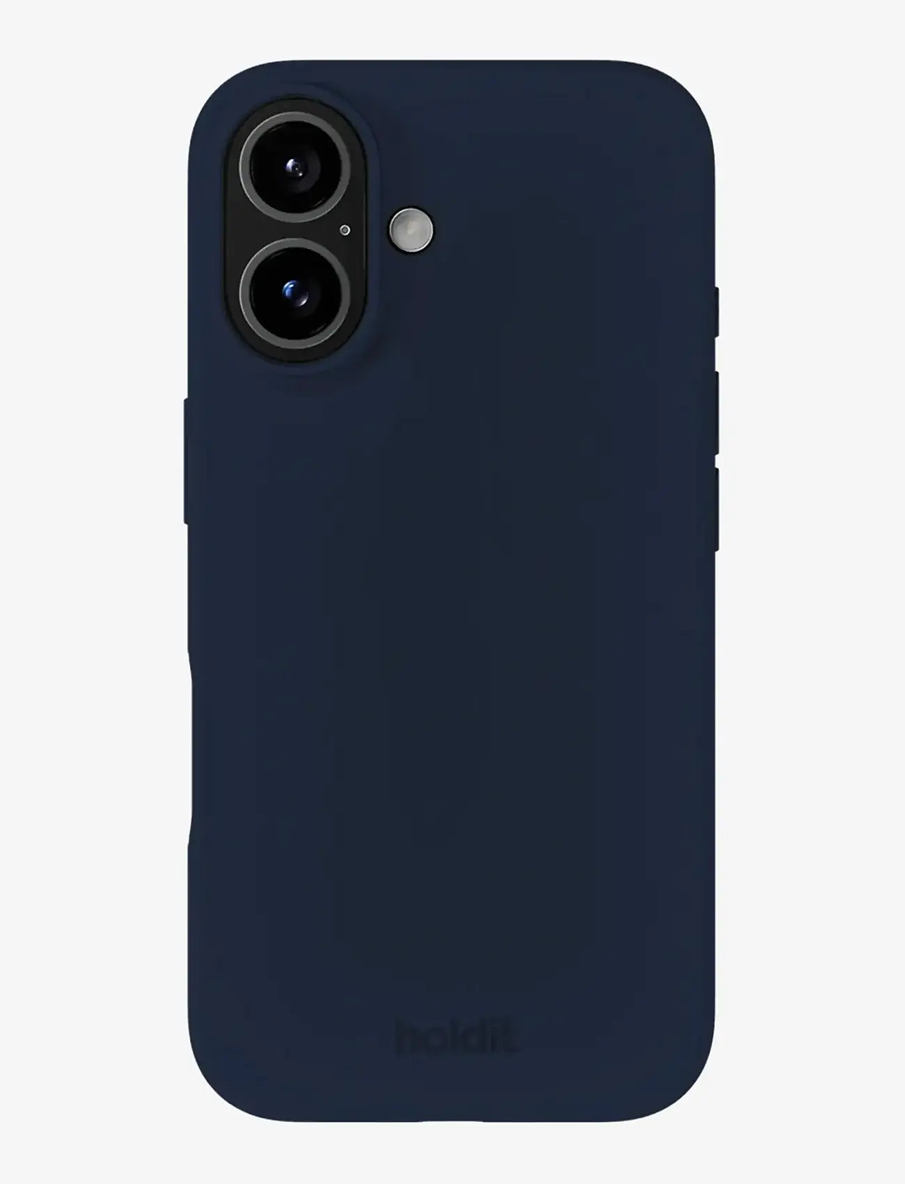 Holdit - Silicone Case iPhone 16 - laveste priser - midnight blue - 0