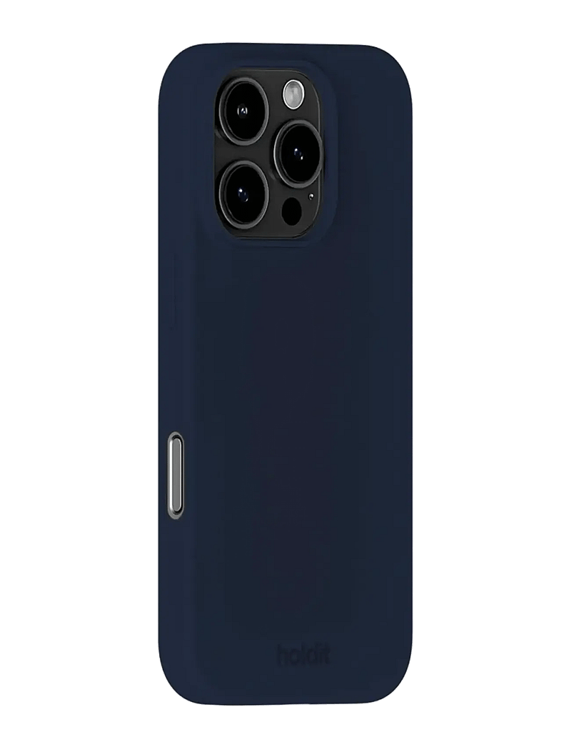 Holdit - Silicone Case iPhone 16 Pro - mobilskal - midnight blue - 1