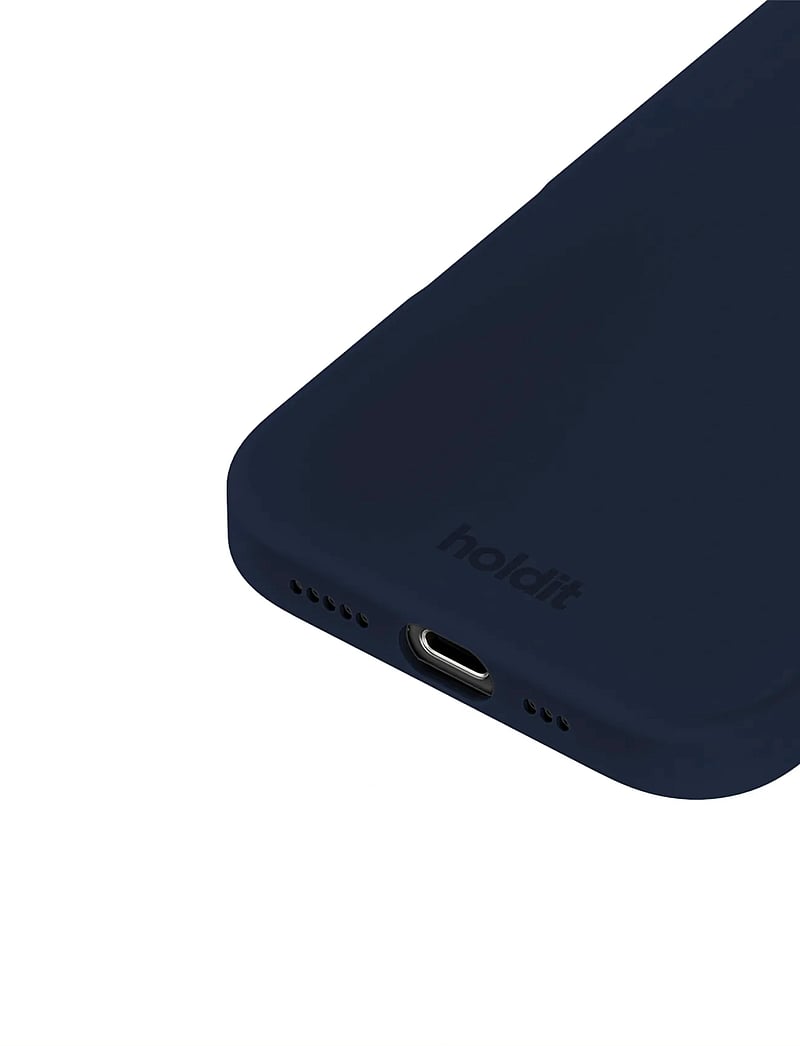 Holdit - Silicone Case iPhone 16 Pro - mobilskal - midnight blue - 3