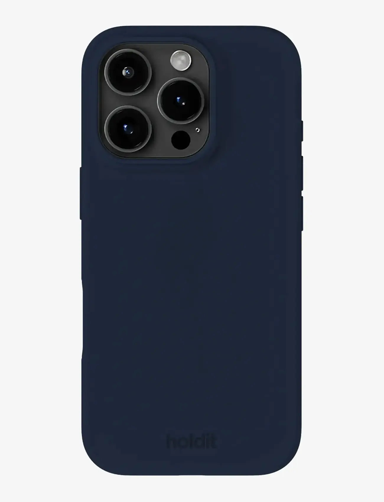 Holdit - Silicone Case iPhone 16 Pro Max - mobilskal - midnight blue - 0