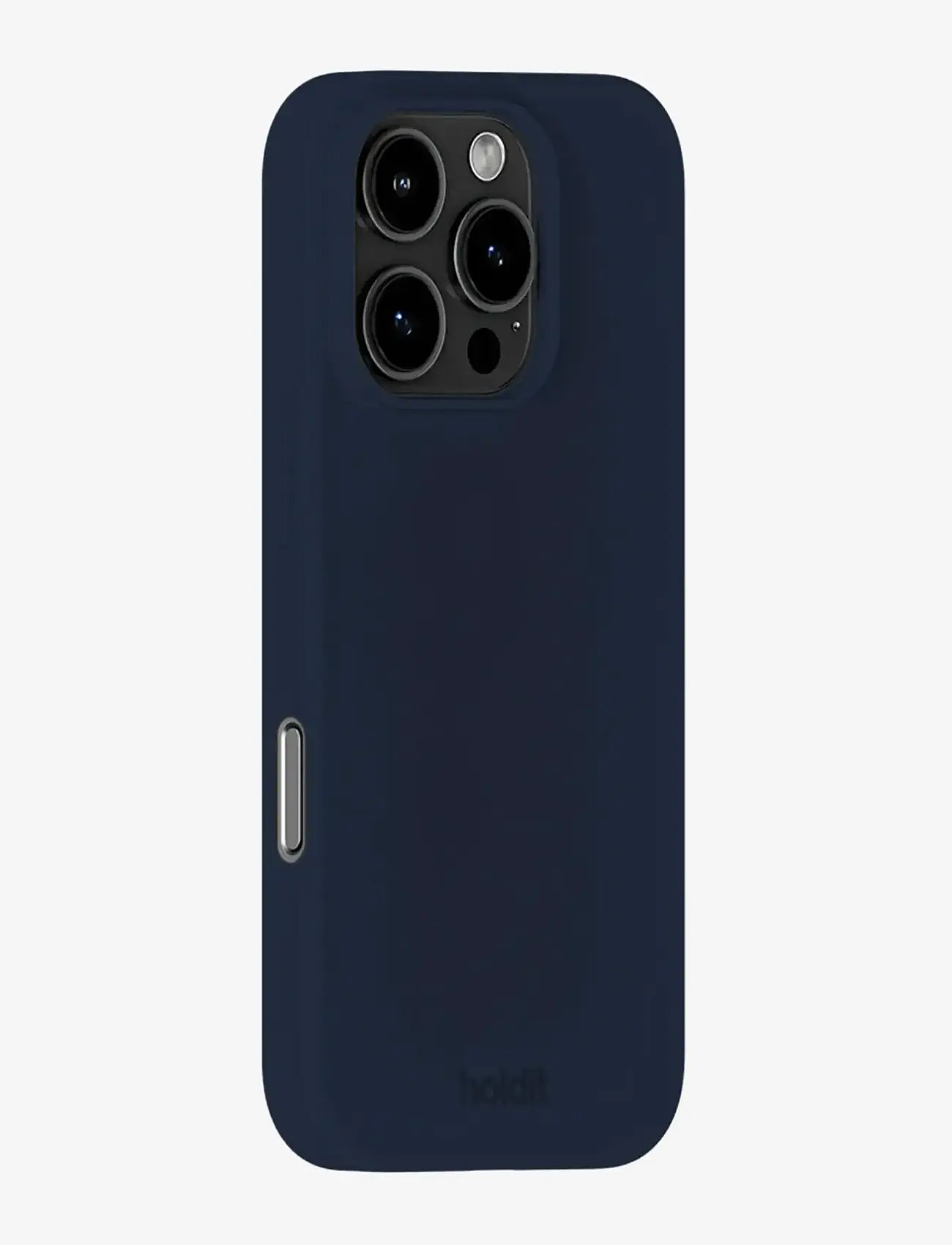 Holdit - Silicone Case iPhone 16 Pro Max - mobilskal - midnight blue - 1