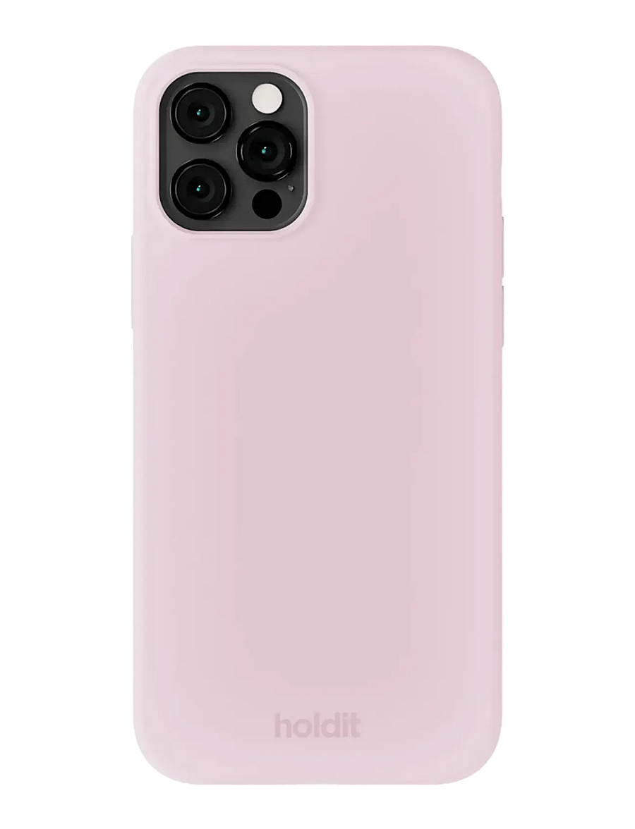 Holdit - Silicone Case iPhone 12/12 Pro - telefonide ümbrised - pale pink - 0
