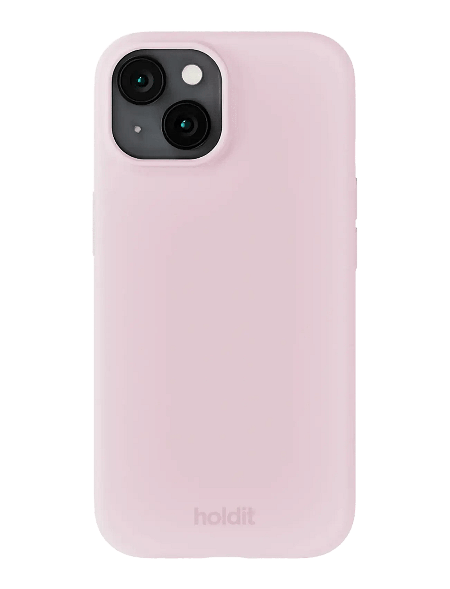 Holdit - Silicone Case iPhone 15 - telefonide ümbrised - pale pink - 0