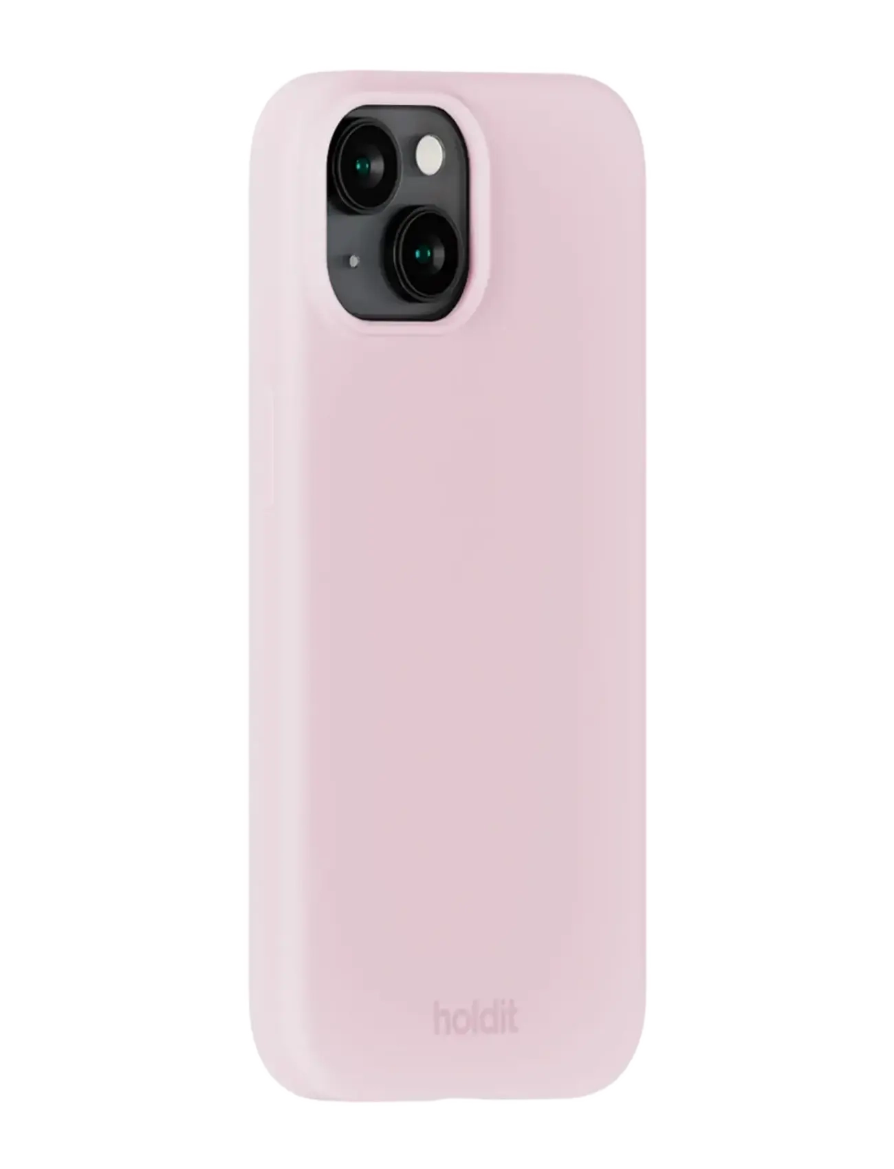 Holdit - Silicone Case iPhone 15 - telefonide ümbrised - pale pink - 1