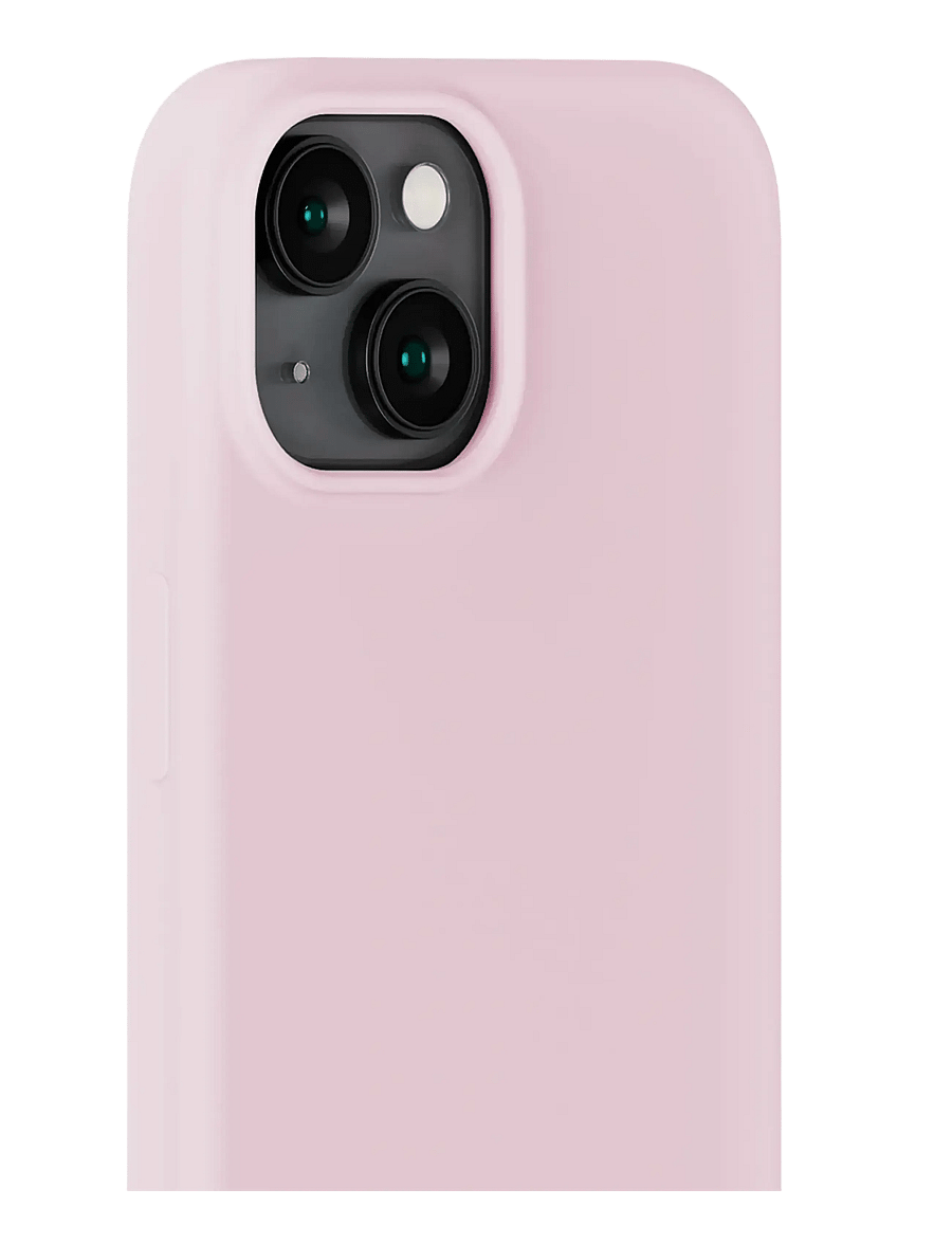 Holdit - Silicone Case iPhone 15 - telefonide ümbrised - pale pink - 2