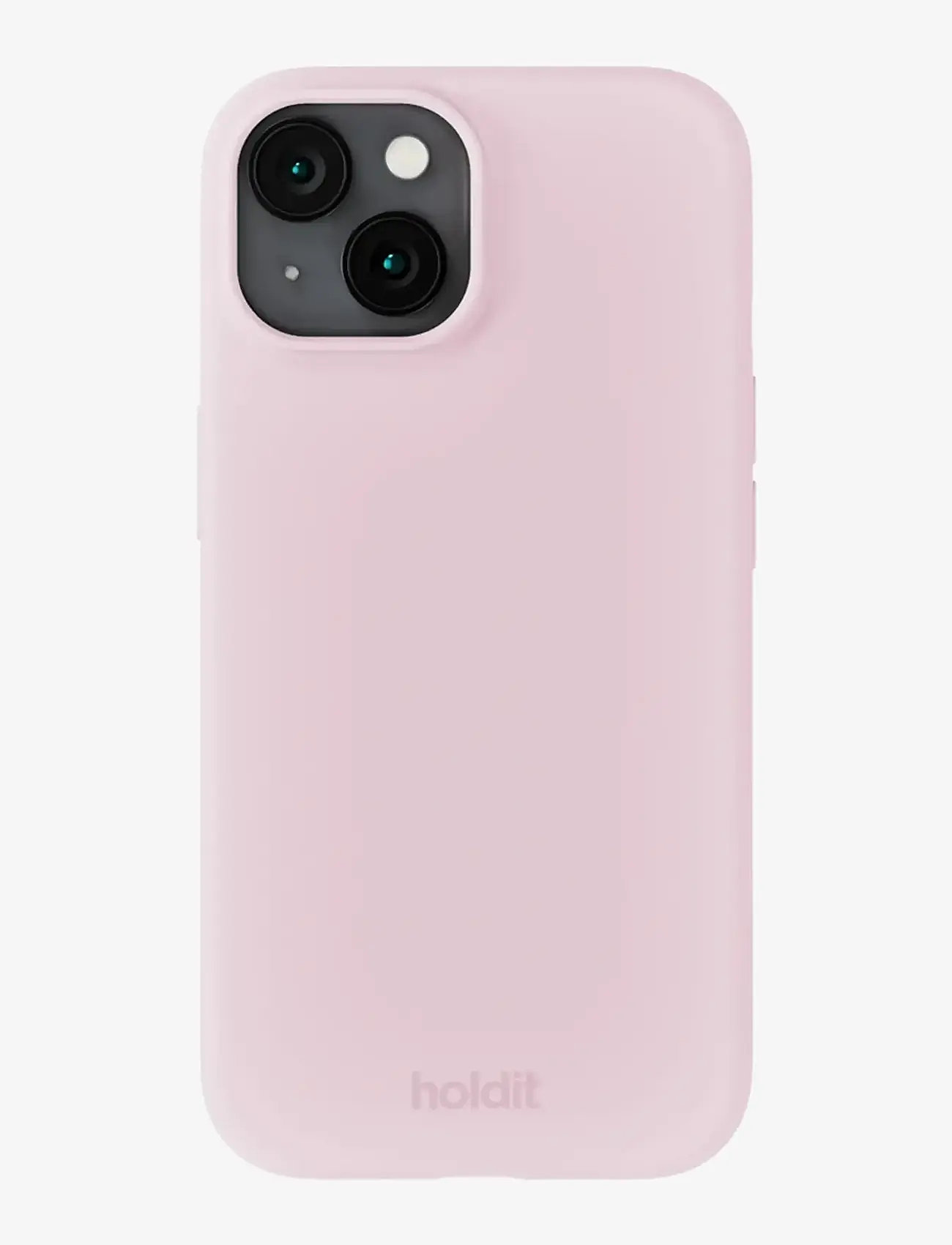 Holdit - Silicone Case iPhone 15 - mobilcovers - pale pink - 0