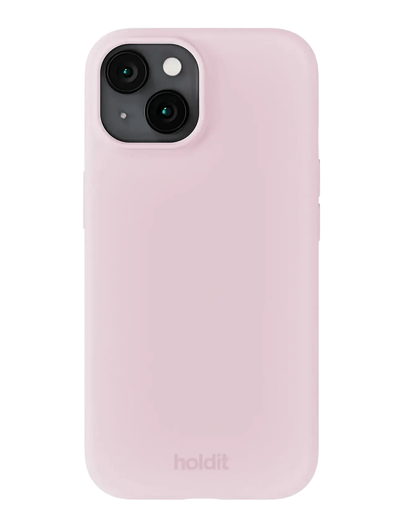 Holdit - Silicone Case iPhone 15 - mobilcovers - pale pink - 0