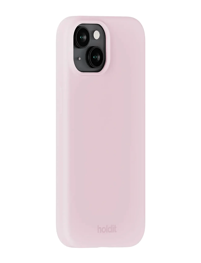 Holdit - Silicone Case iPhone 15 - mobilcovers - pale pink - 1