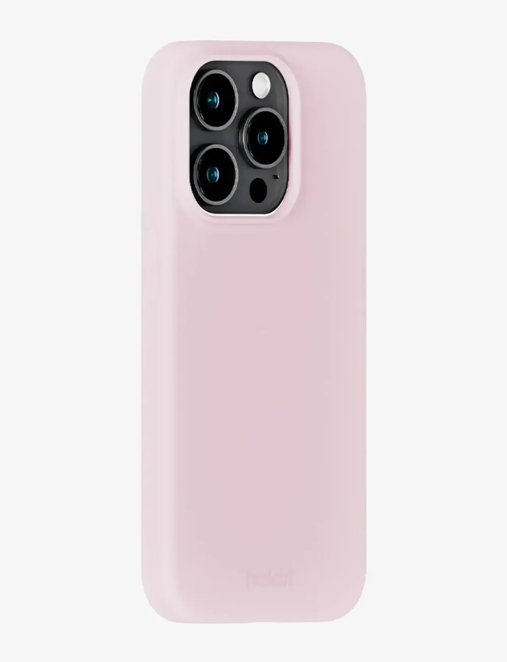 Holdit - Silicone Case iPhone 15 Pro - handycover - pale pink - 1