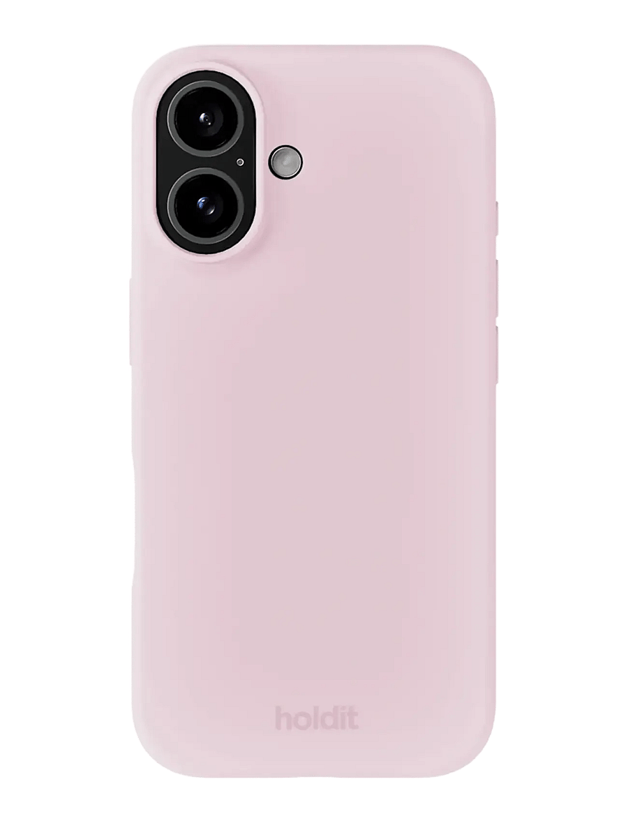 Holdit - Silicone Case iPhone 16 - telefonide ümbrised - pale pink - 0
