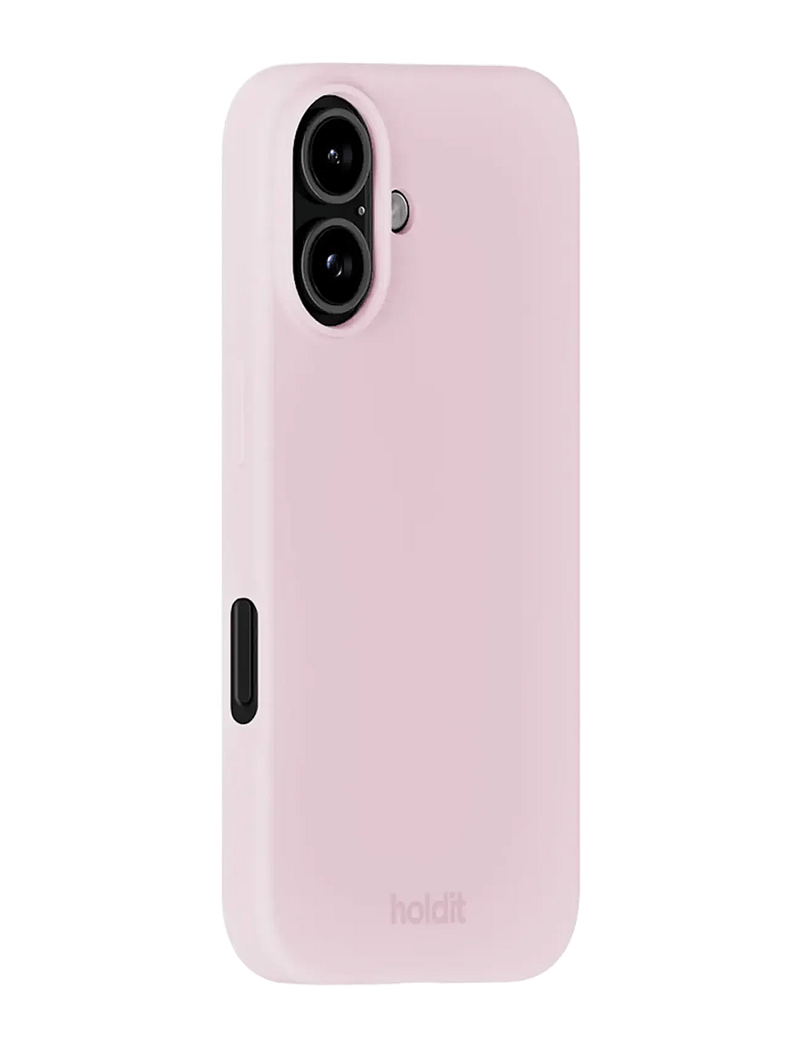 Holdit - Silicone Case iPhone 16 - telefonide ümbrised - pale pink - 1