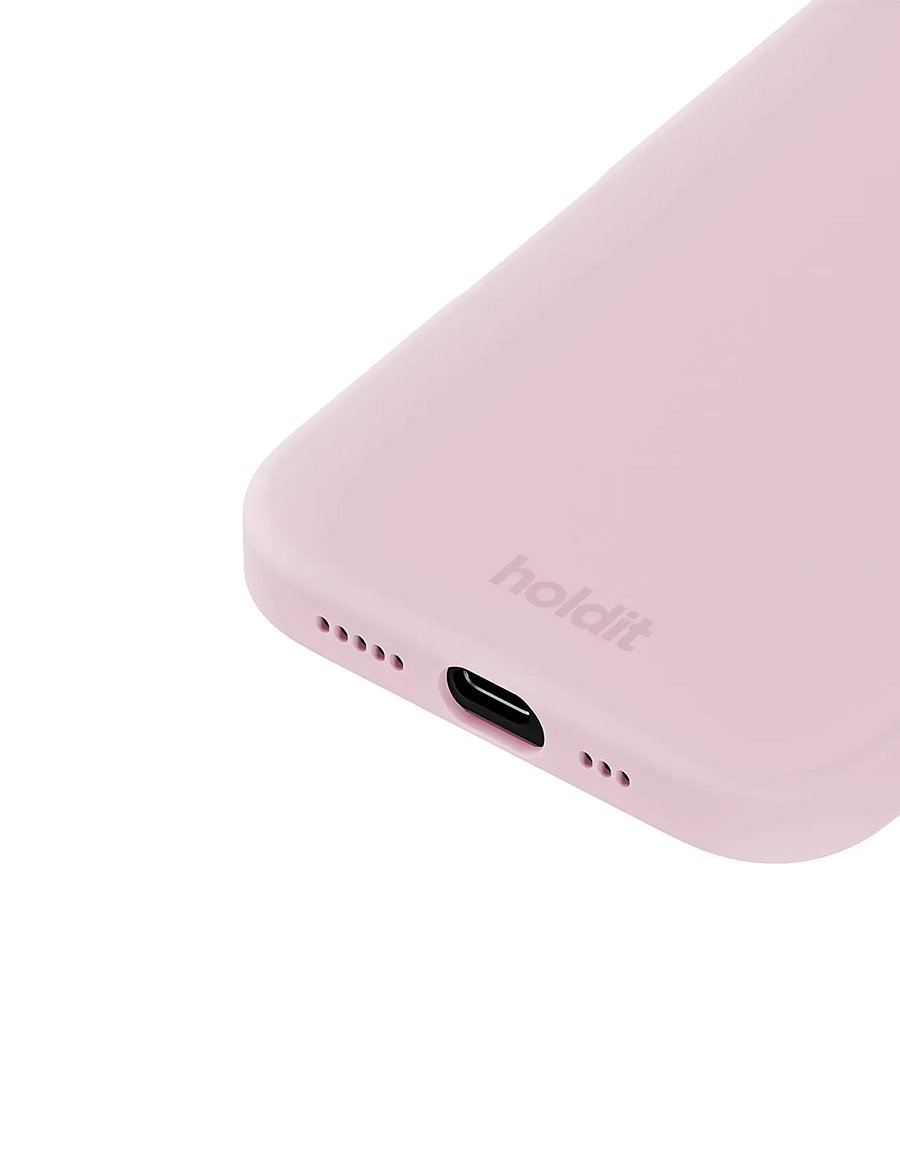 Holdit - Silicone Case iPhone 16 - telefonide ümbrised - pale pink - 3