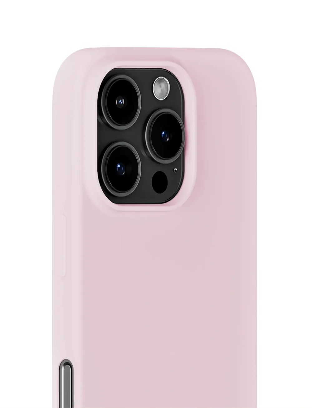 Holdit - Silicone Case iPhone 16 Pro - mobilskal - pale pink - 2