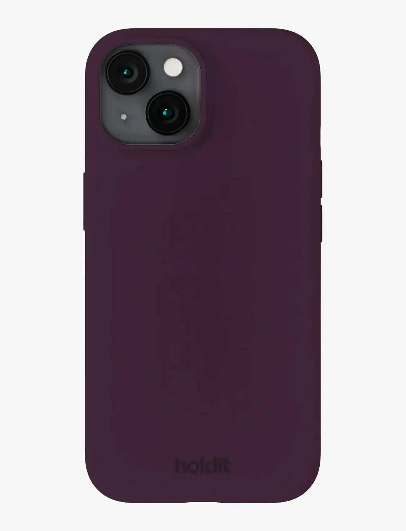 Holdit - Silicone Case iPhone 15 - telefonide ümbrised - deep plum - 0
