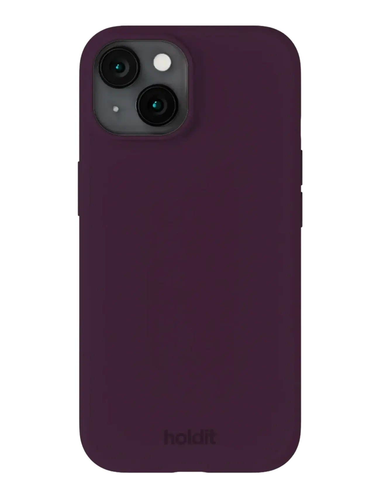 Holdit Silicone Case iPhone 16 Pro - Accessories - DEEP PLUM / purple