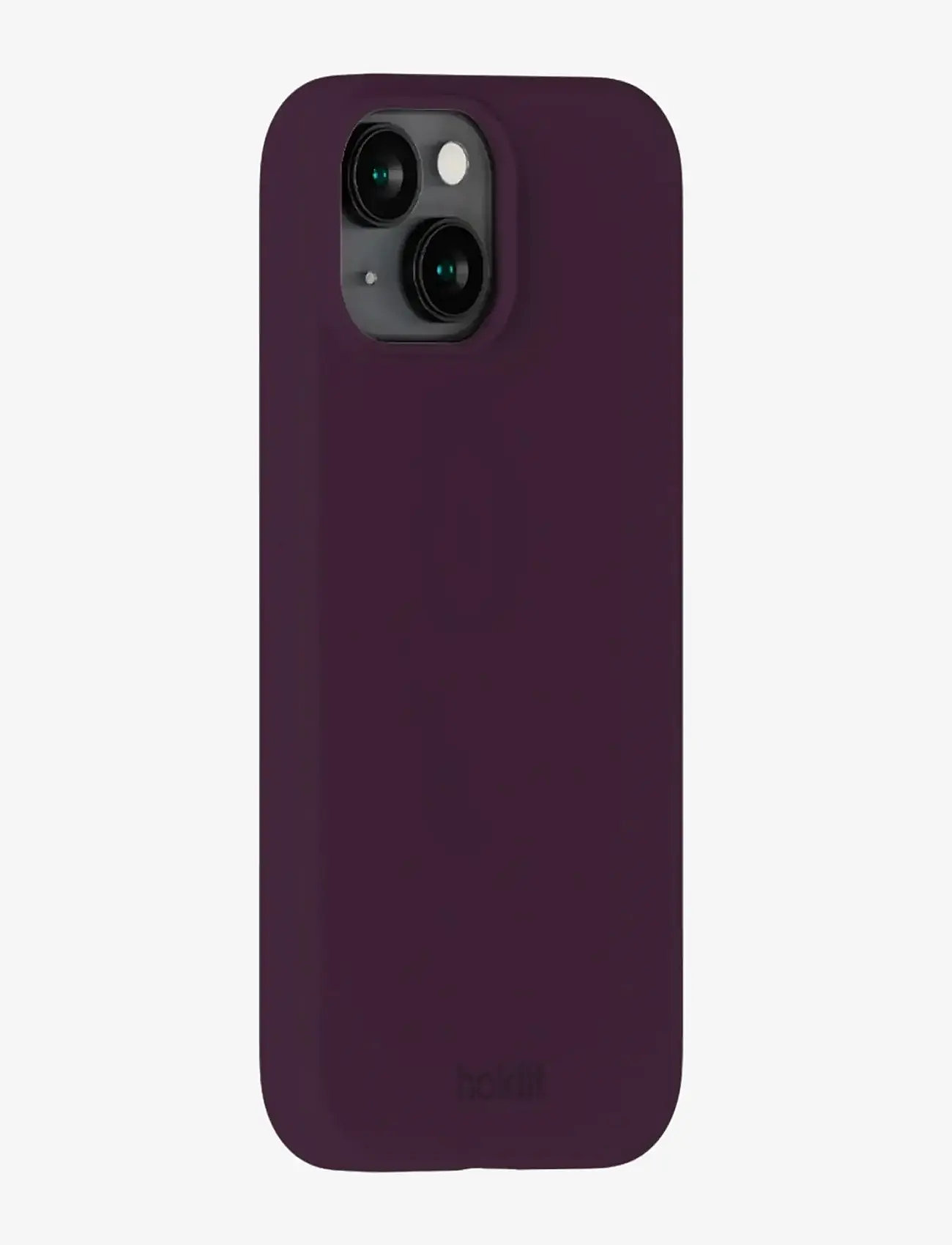 Holdit - Silicone Case iPhone 15 - telefonide ümbrised - deep plum - 1