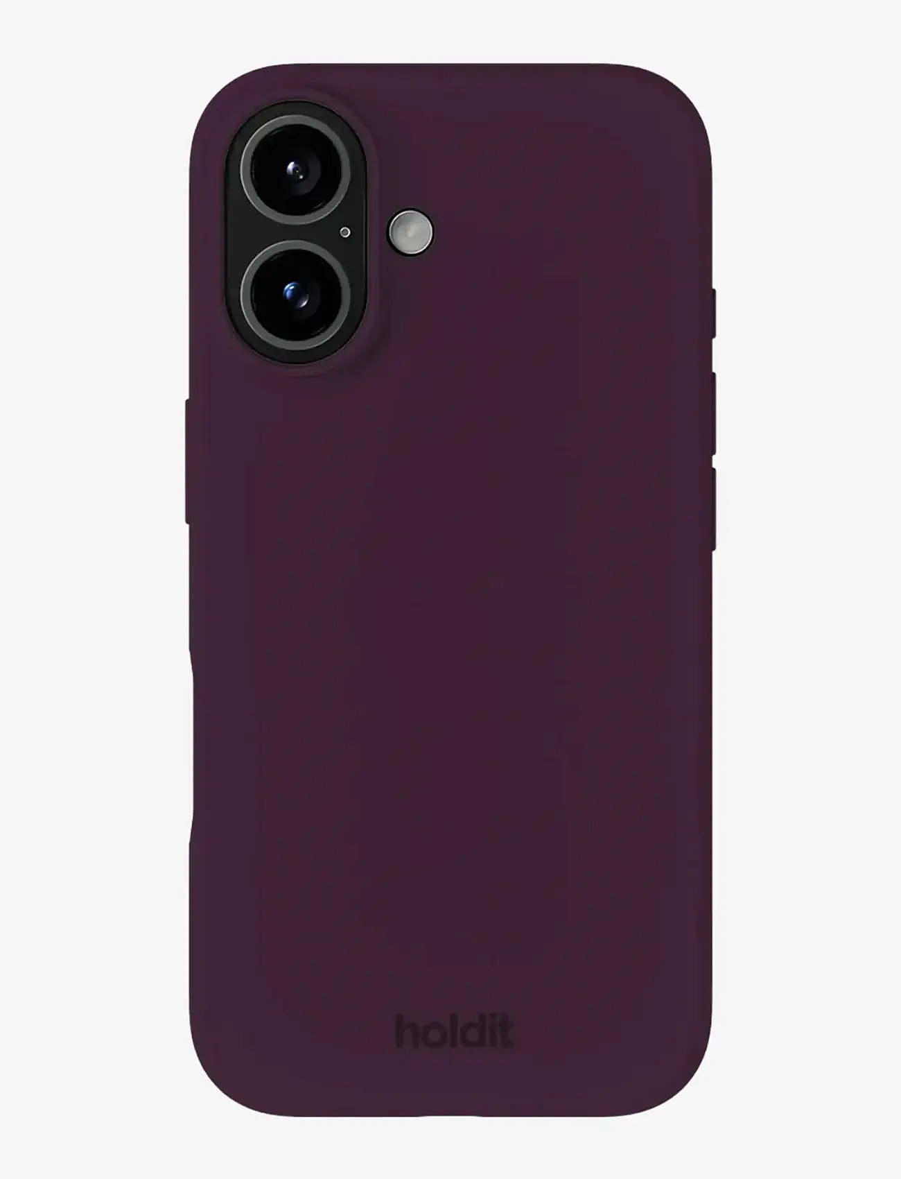 Holdit - Silicone Case iPhone 16 - deep plum - 0