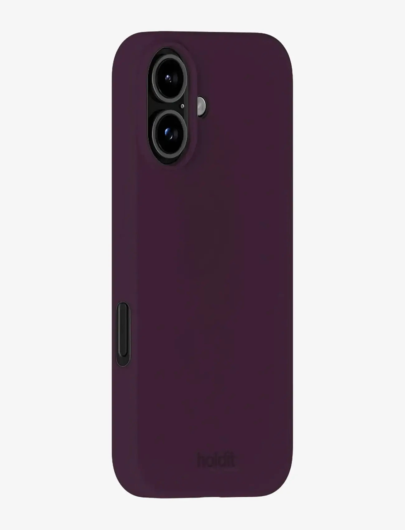 Holdit - Silicone Case iPhone 16 - deep plum - 1