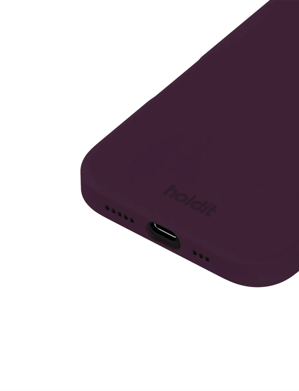 Holdit - Silicone Case iPhone 16 - handycover - deep plum - 3