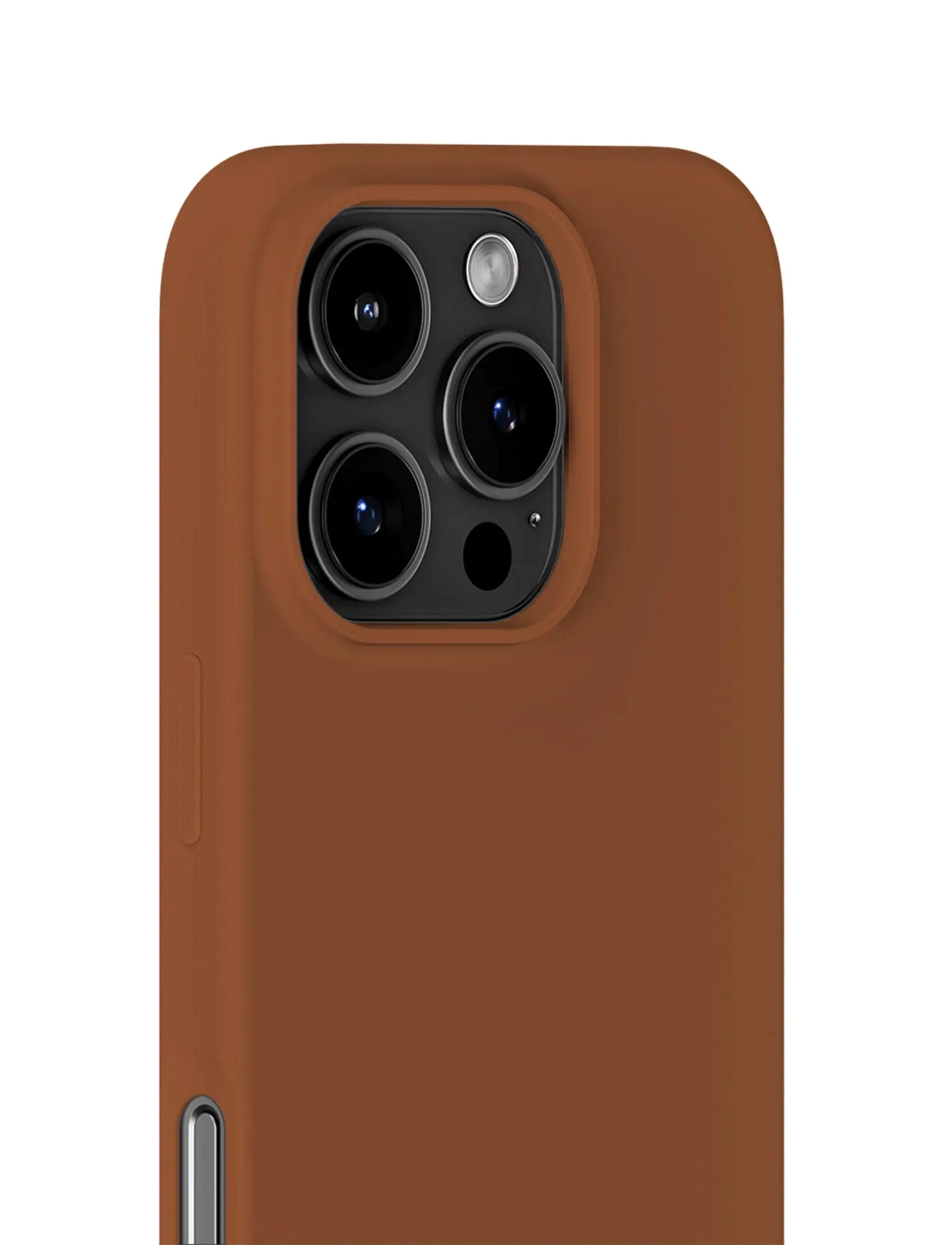 Holdit - Silicone Case iPhone 16 Pro - suvised sooduspakkumised - almond brown - 2