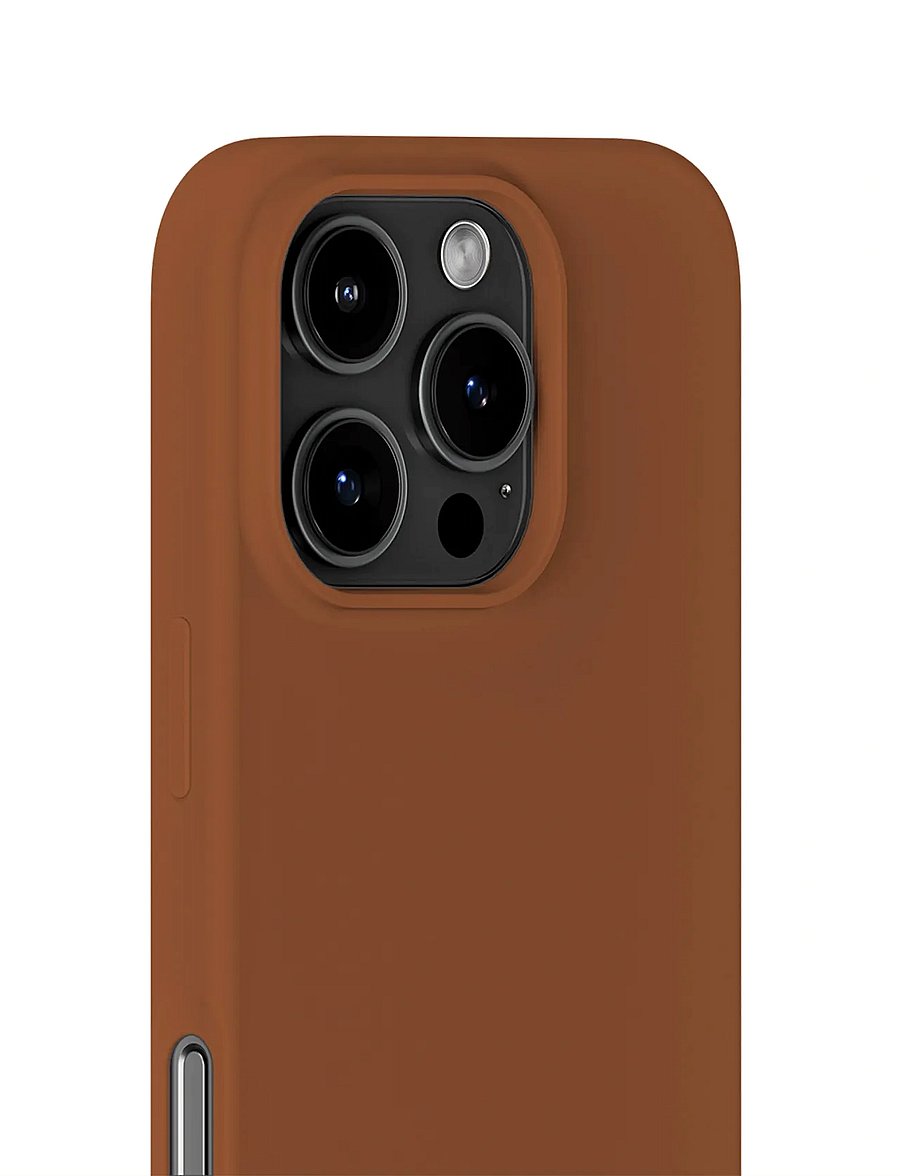 Holdit - Silicone Case iPhone 16 Pro - telefonide ümbrised - almond brown - 2