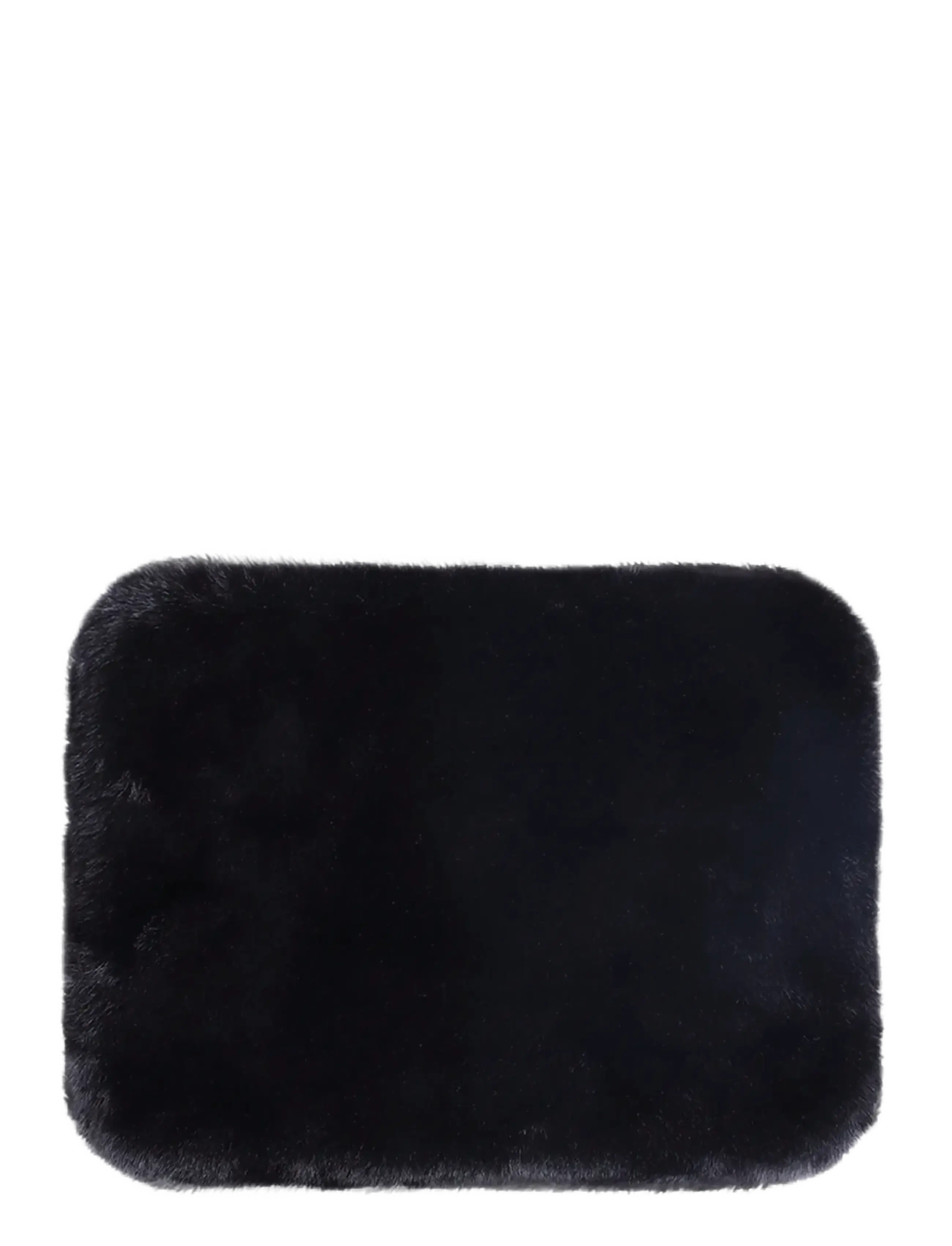 Holdit Laptop Case 14" - Computer sleeves & Tasker - FAUX FUR BLACK / black