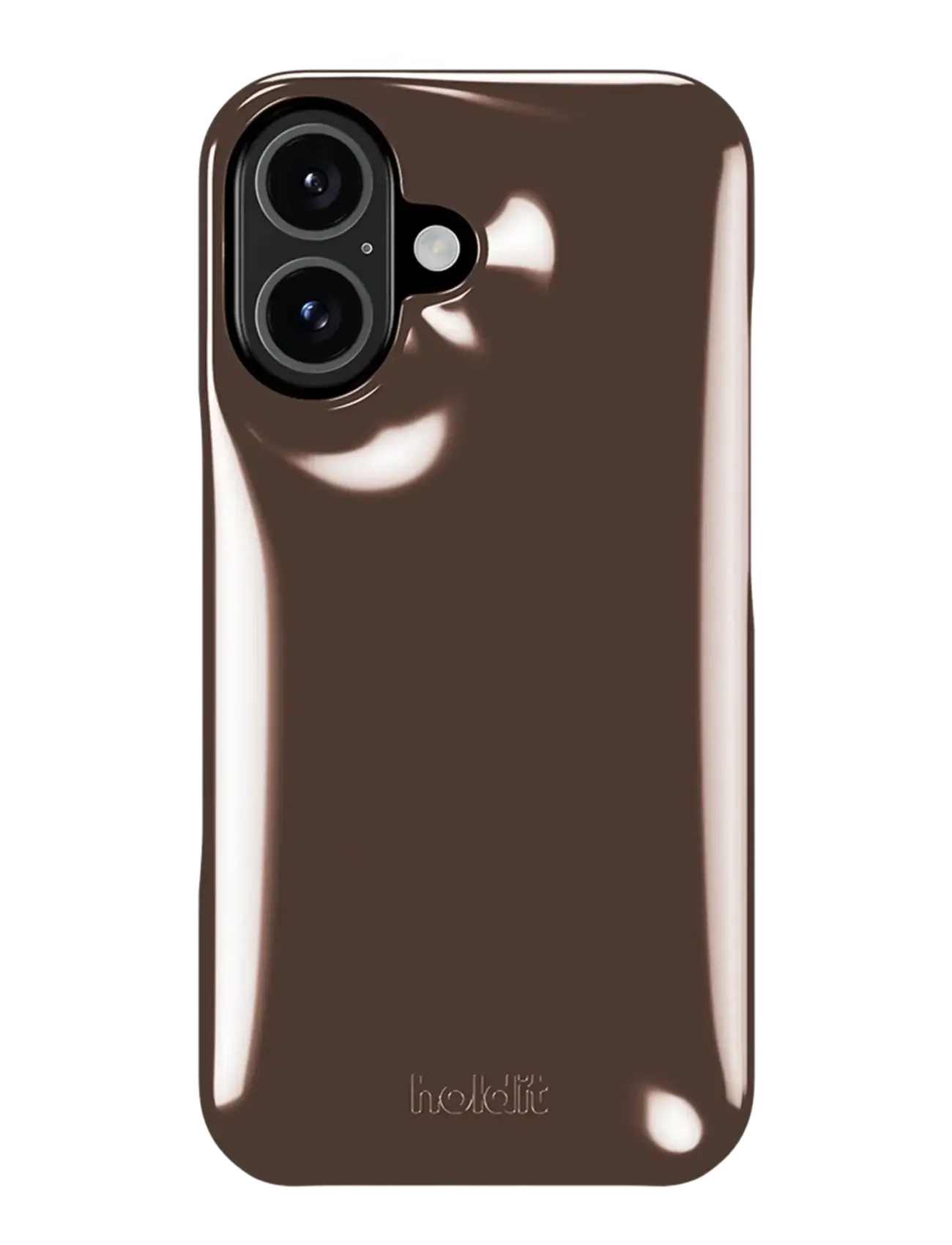 Puffy Case iPhone 16 - CHOCOLATE