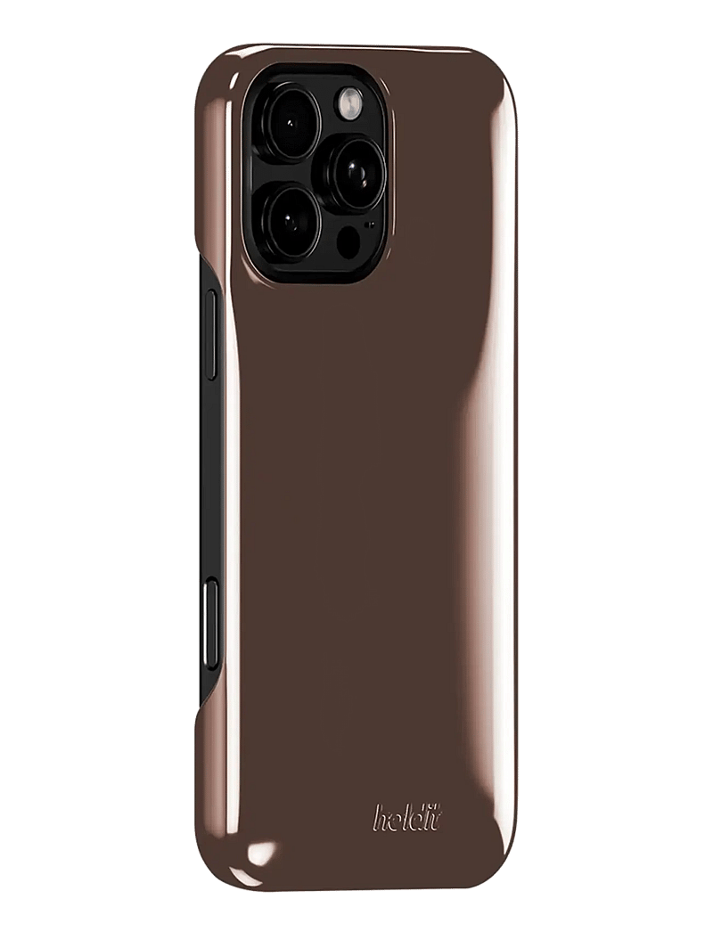 Holdit - Puffy Case iPhone 16 Pro Max - mobilcovers - chocolate - 1