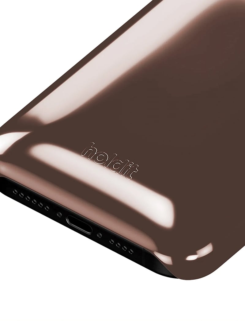 Holdit - Puffy Case iPhone 16 Pro Max - mobilcovers - chocolate - 3