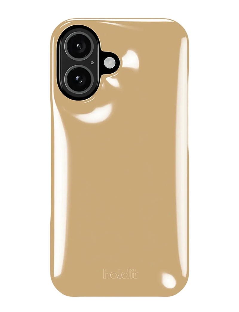 Holdit - Puffy Case iPhone 16 - coque de téléphone - beige - 0