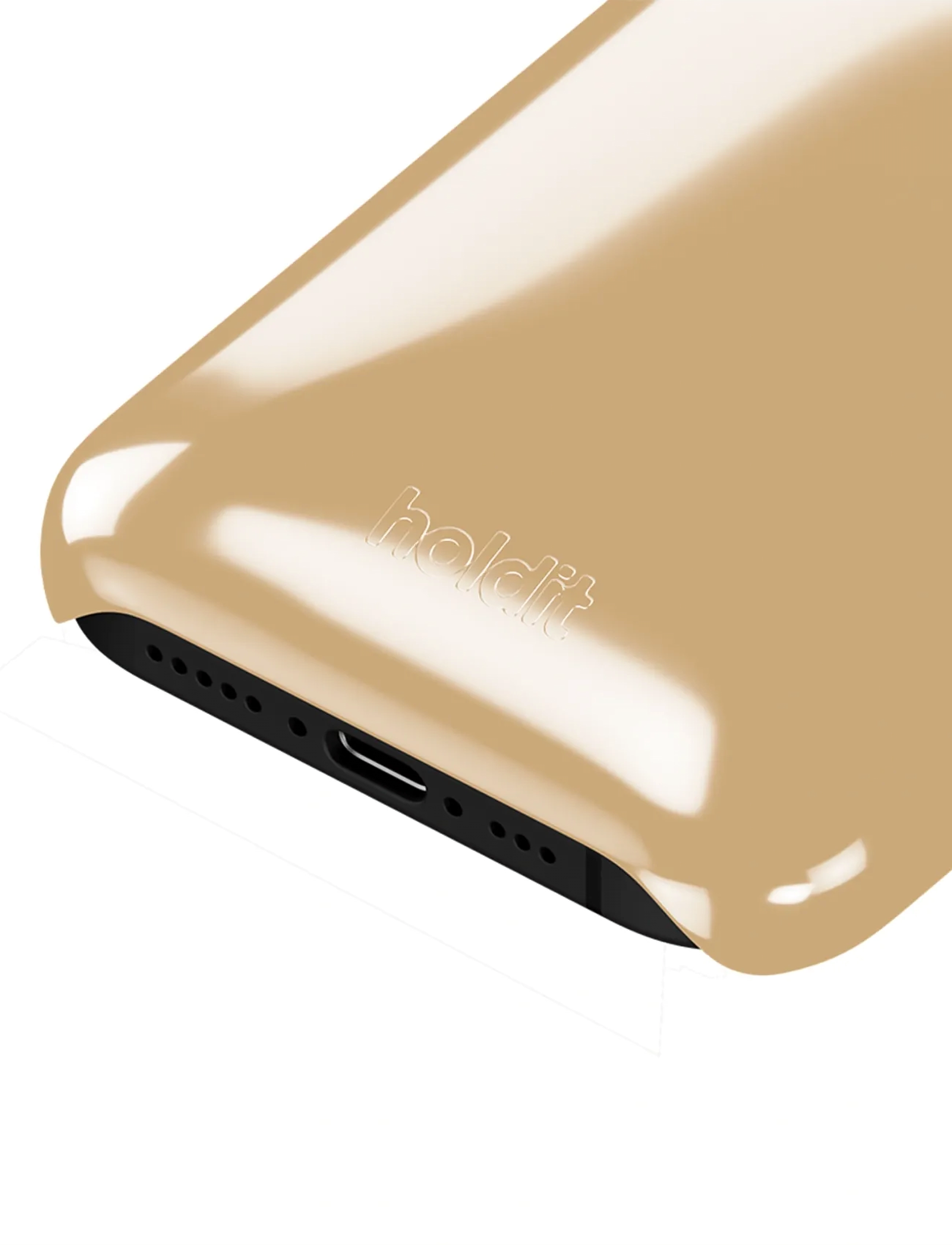 Holdit - Puffy Case iPhone 16 - sommerschnäppchen - beige - 3