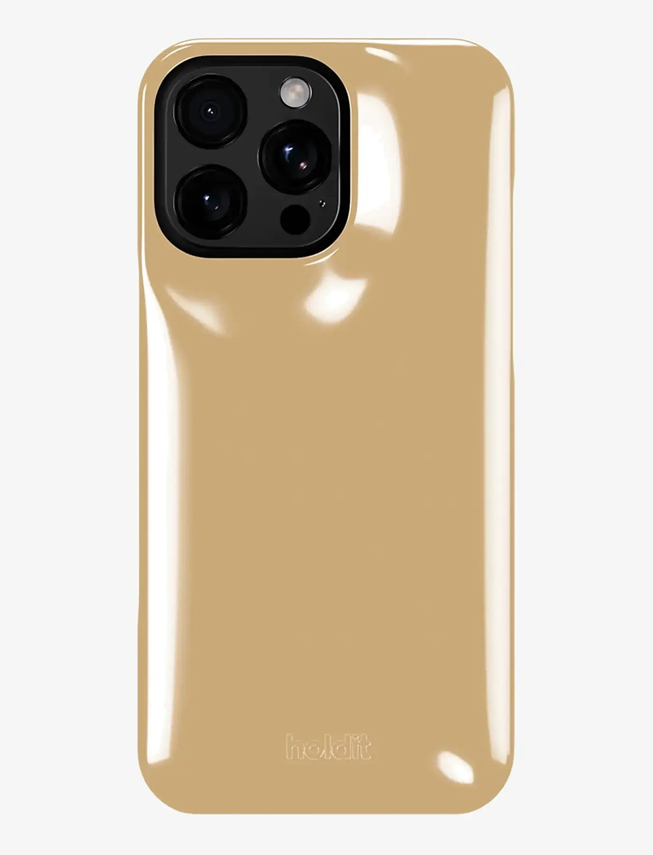 Holdit - Puffy Case iPhone 16 Pro Max - phone cases - beige - 0
