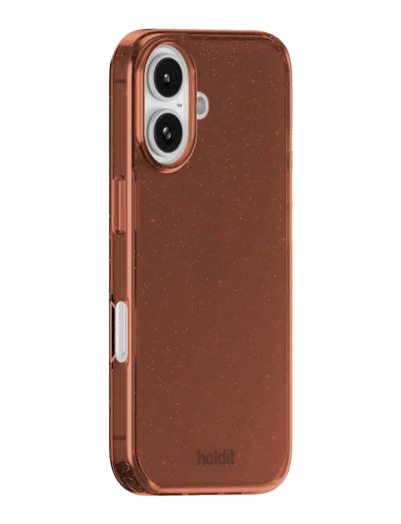 Holdit - Glitter Case iPhone 16 - sommerschnäppchen - amber - 2