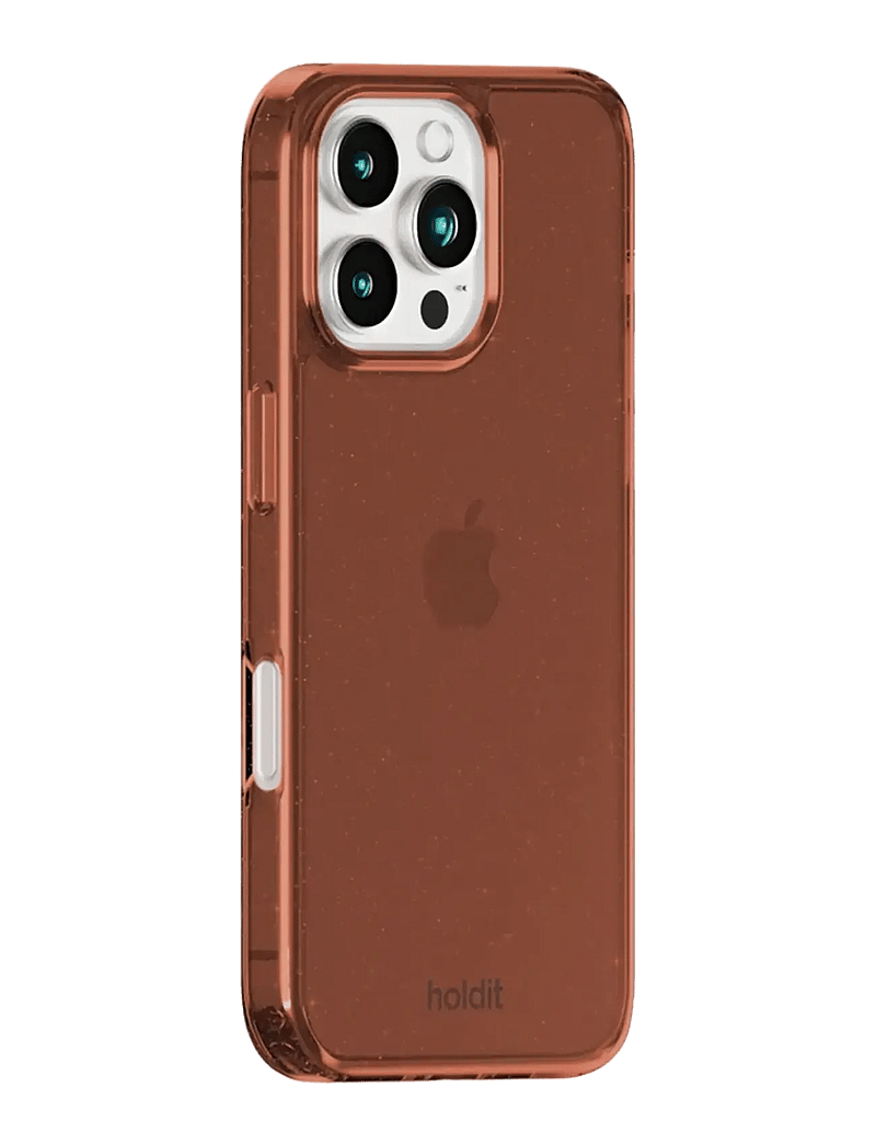 Holdit - Glitter Case iPhone 16 Pro - telefonide ümbrised - amber - 2
