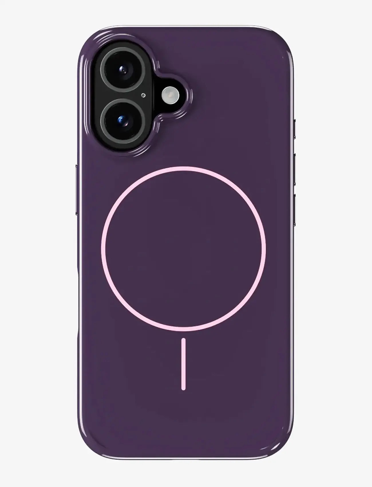 Holdit - Mono Case Magsafe iPhone 16 - mobilcovers - deep plum/pink - 0
