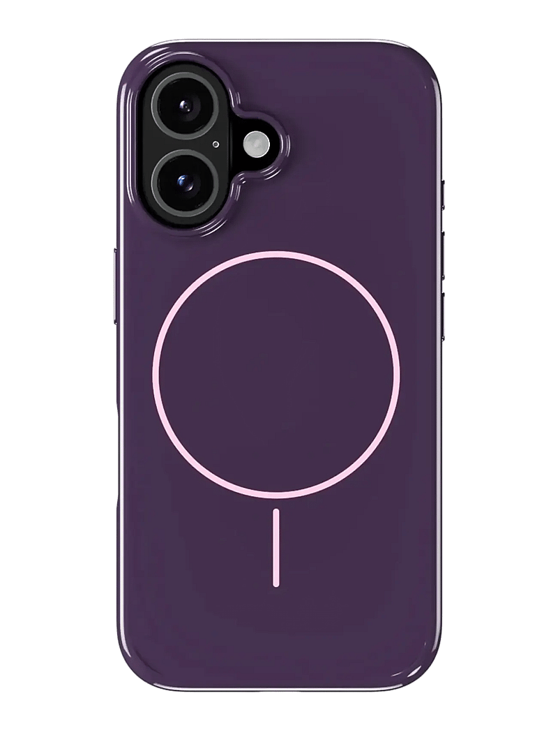 Holdit - Mono Case Magsafe iPhone 16 - mobilcovers - deep plum/pink - 0