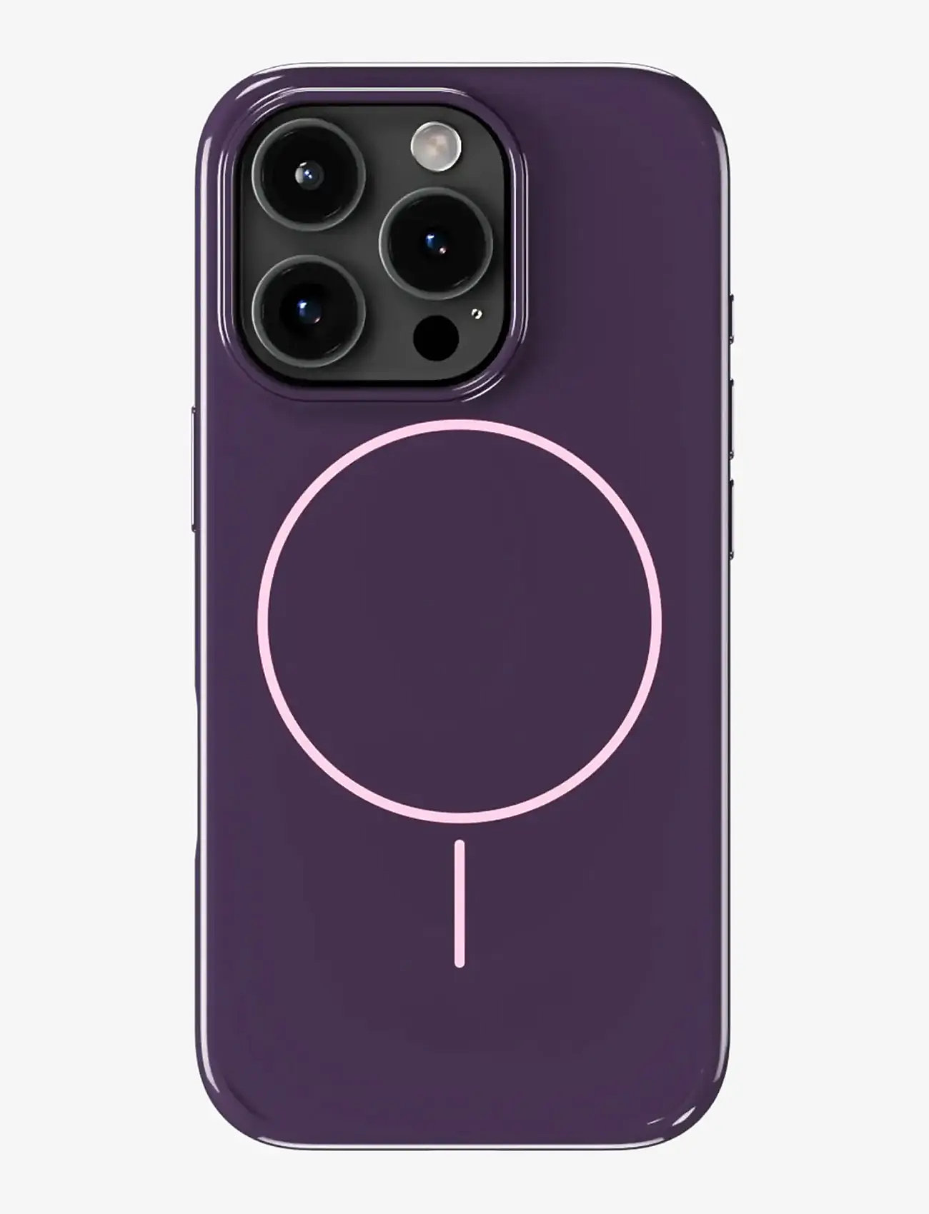 Holdit - Mono Case Magsafe iPhone 16 Pro - mobilcovers - deep plum/pink - 0