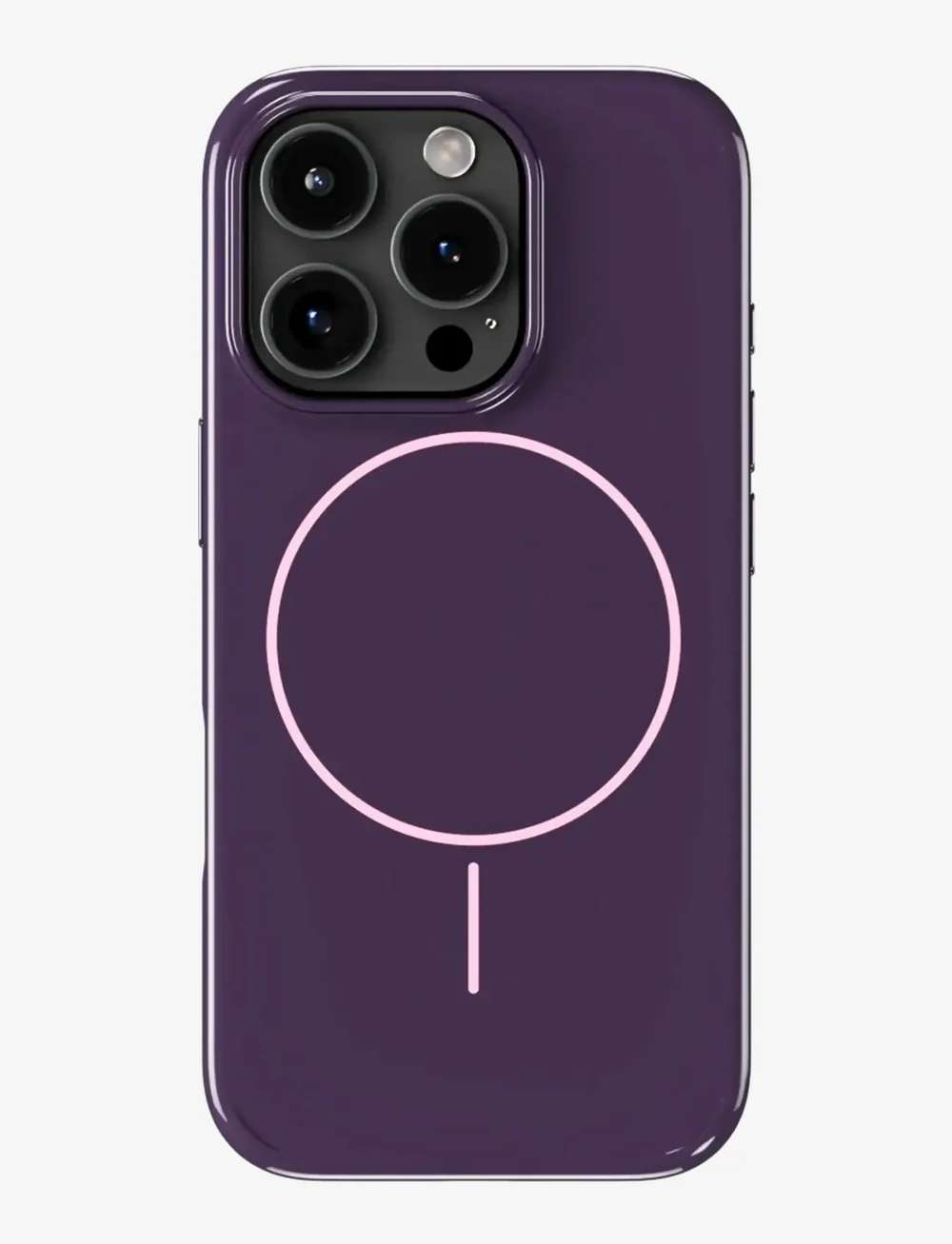 Holdit - Mono Case Magsafe iPhone 16 Pro - handycover - deep plum/pink - 0