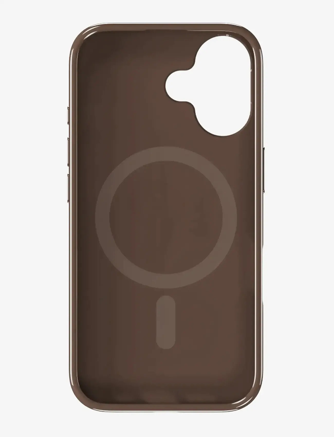 Holdit - Mono Case Magsafe iPhone 16 - mobilskal - chocolate/beige - 2