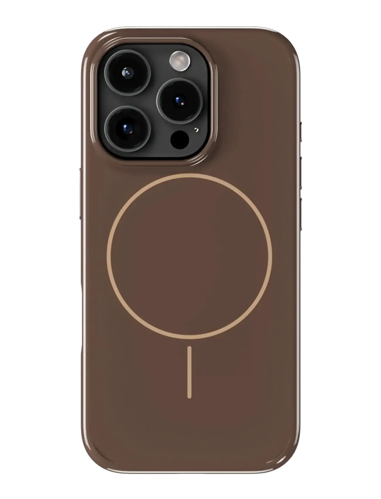 Holdit Mono Case Magsafe iPhone 16 Pro Max - Winter deals - CHOCOLATE/BEIGE / brown