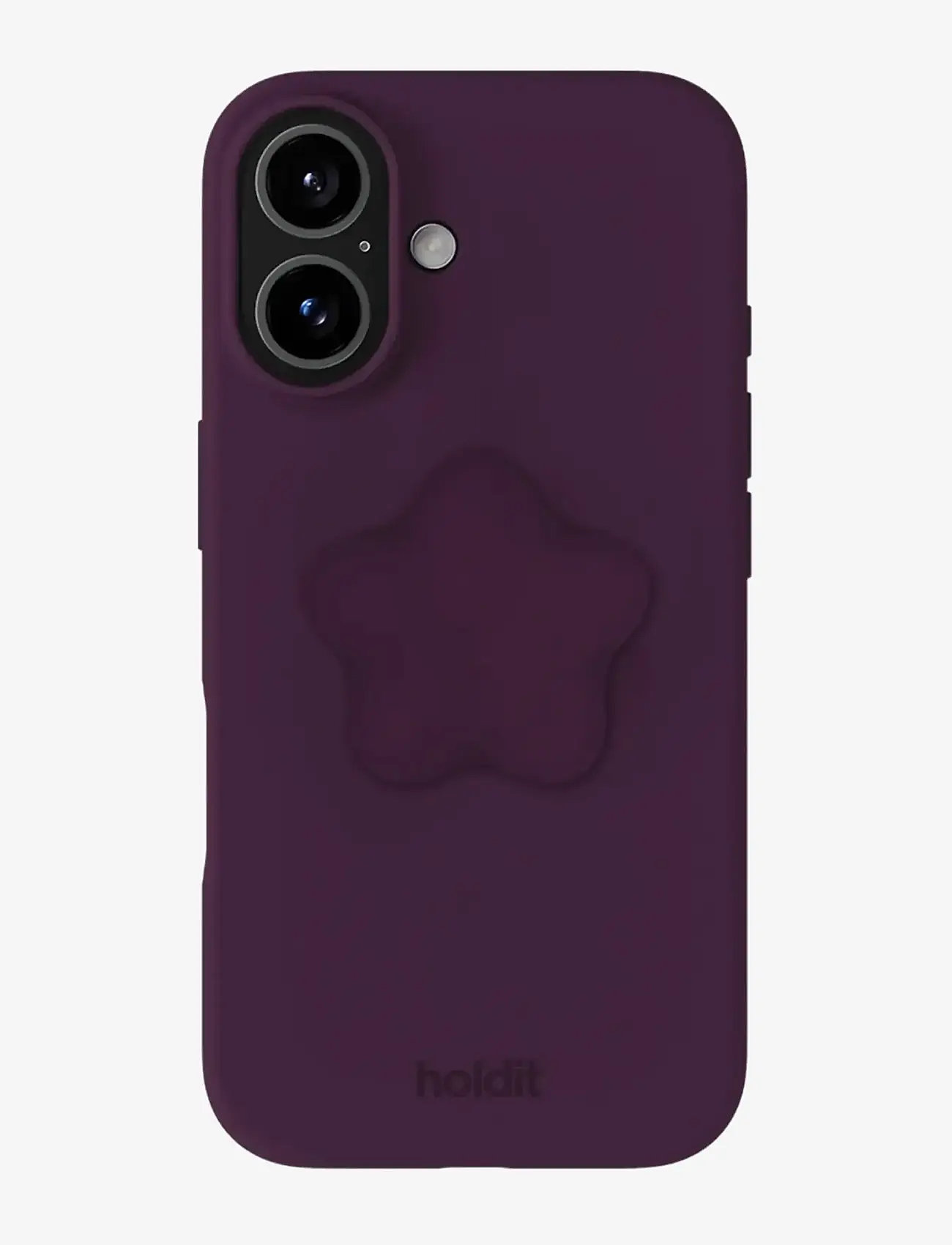 Holdit - Silicone Sticker Star - telefoni kaitseklaasid ja kleebised - deep plum - 0